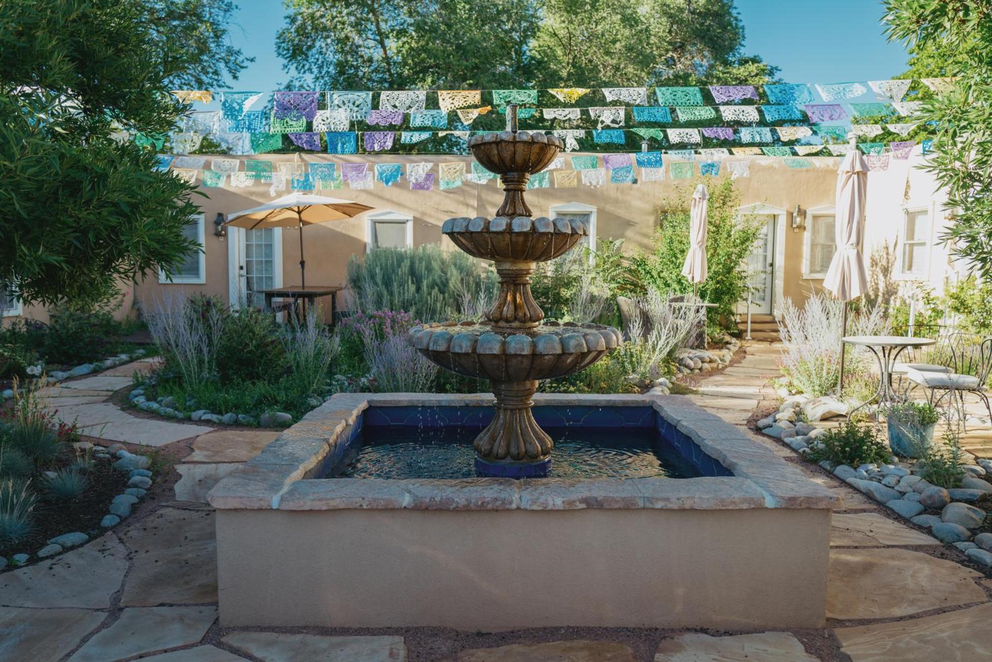 Dos Hermanas Casita 8 Downtown Courtyard Patio Santa Fe Eksteriør billede